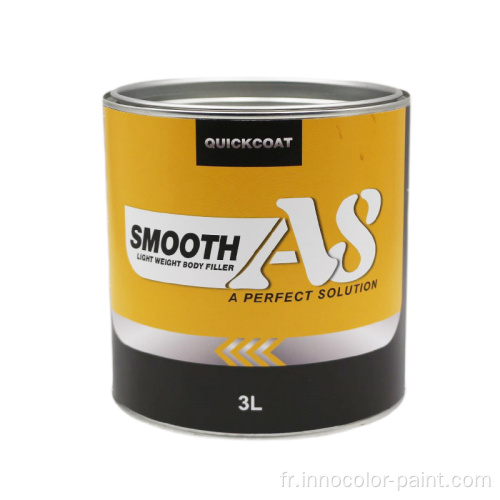 Quickcoat A8 Bodage de carrosserie léger Putty Car Collision Repair Paint